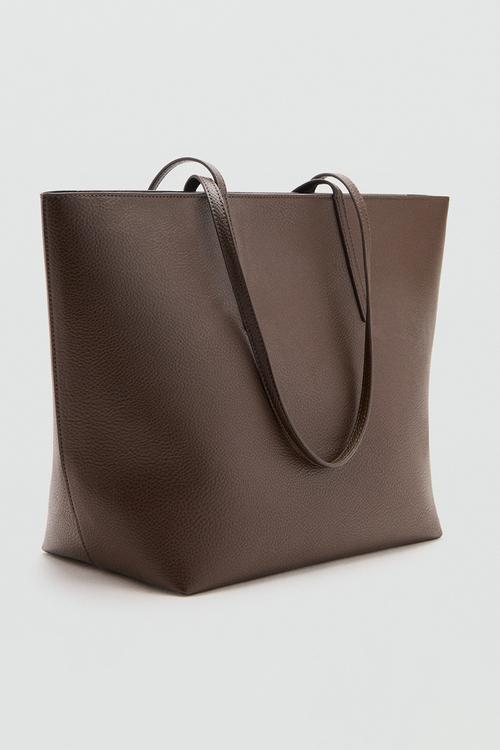 Maribel tote bag - dark brown
