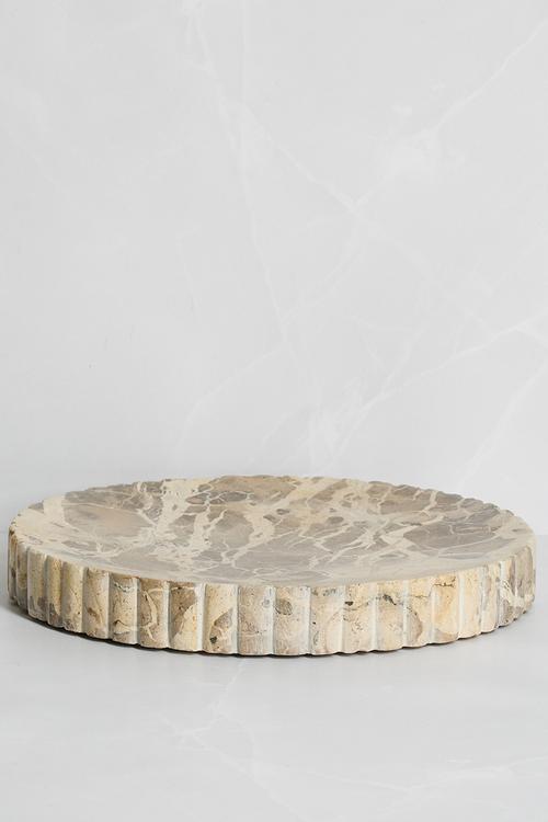 Marble Trinkets Tray - Natural