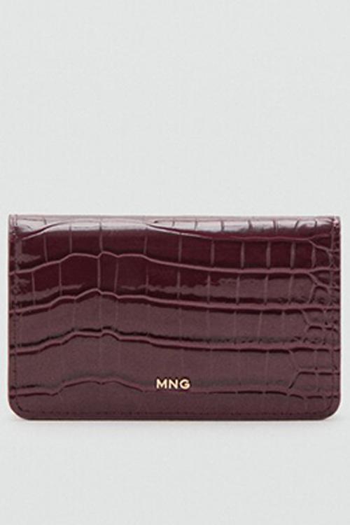 Mch Victoria  Wallet - Dark Red