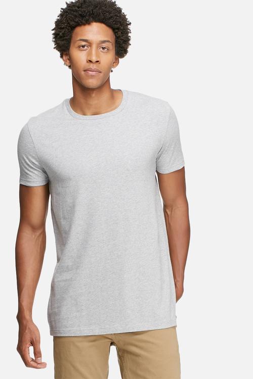 Longline crew neck tee