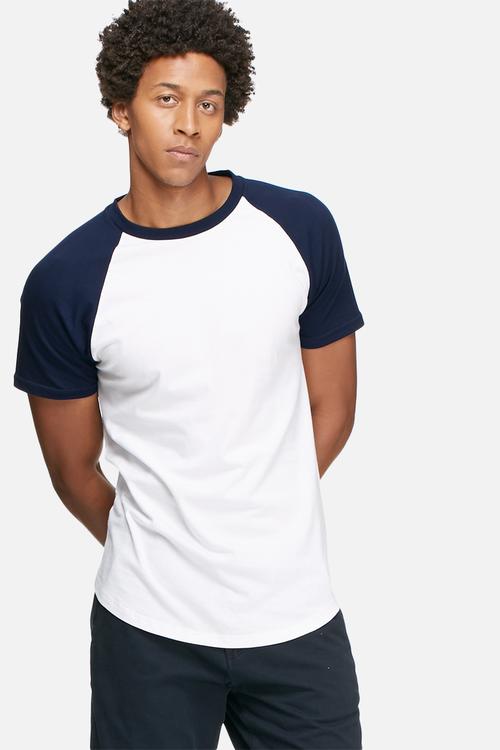 Plain raglan tee