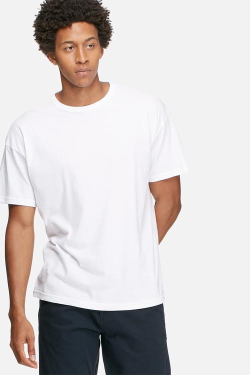Plain oversized boxy tee