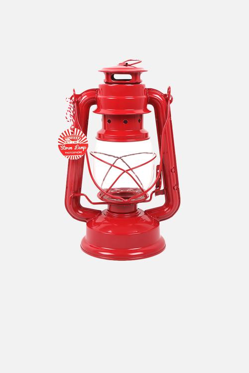 Utility red storm lamp