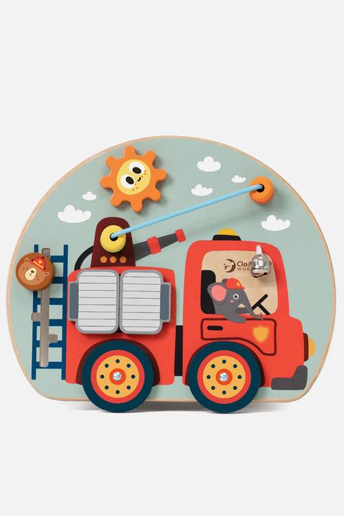Classic World - Fire Engine Busy Board Play Set