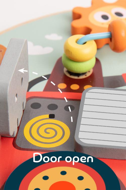 Classic World - Fire Engine Busy Board Play Set