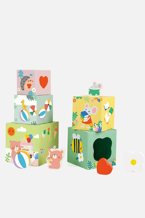 Classic World - Forest Stacking Cubes