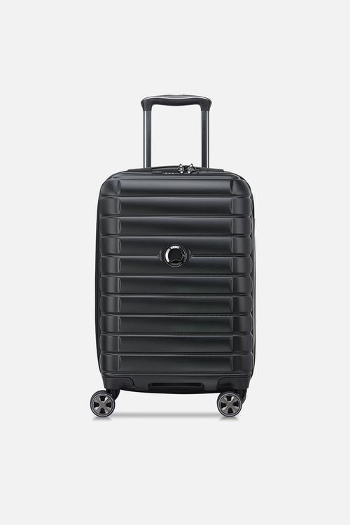 Delsey Small Shadow 5.0 55Cm 4Dw Cabin Trolley Case - Black