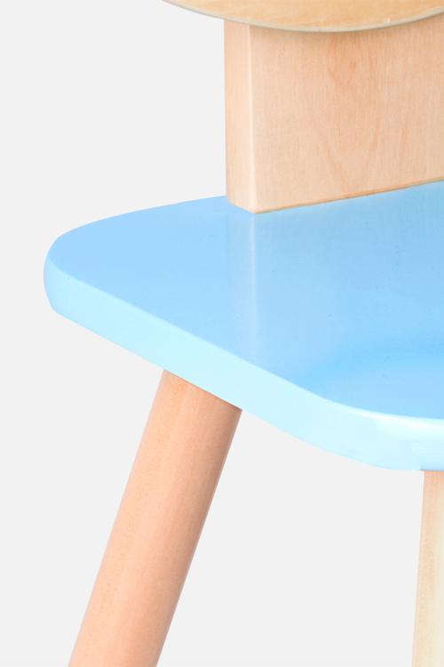 Classic World - Bear Chair for Kids - Blue