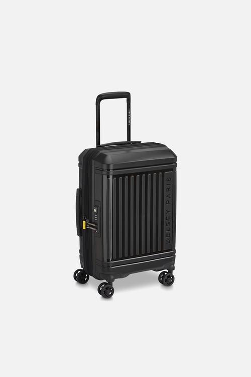Delsey Small Lutece Se 55Cm Cabin Trolley Case - Black