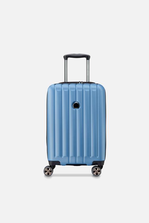 Delsey Small Longitude 55Cm Cabin Trolley Case - Blue