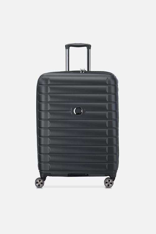 Delsey Medium Shadow 5.0 70Cm 4Dw Trolley Case - Black