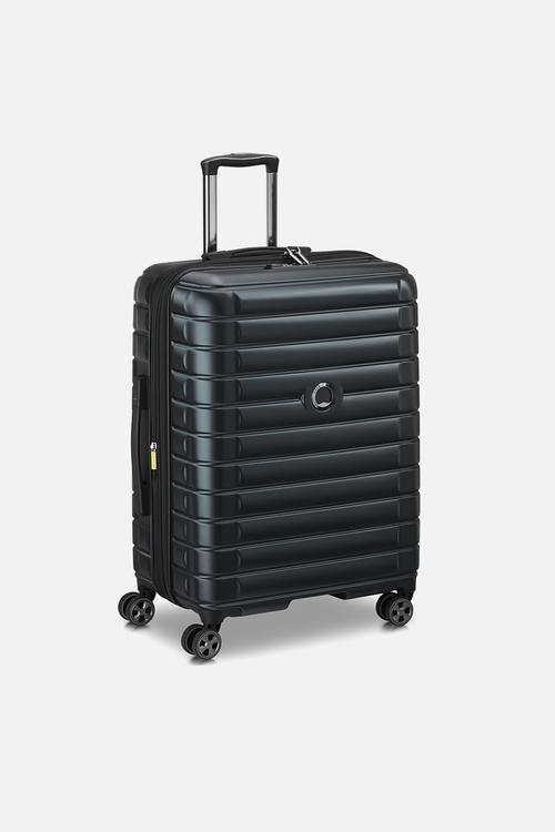 Delsey Medium Shadow 5.0 70Cm 4Dw Trolley Case - Black