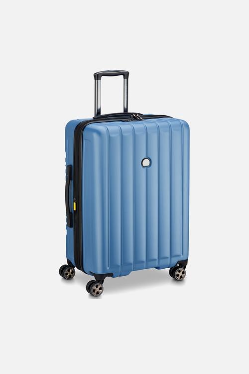 Delsey Medium Longitude 69Cm Trolley Case - Blue