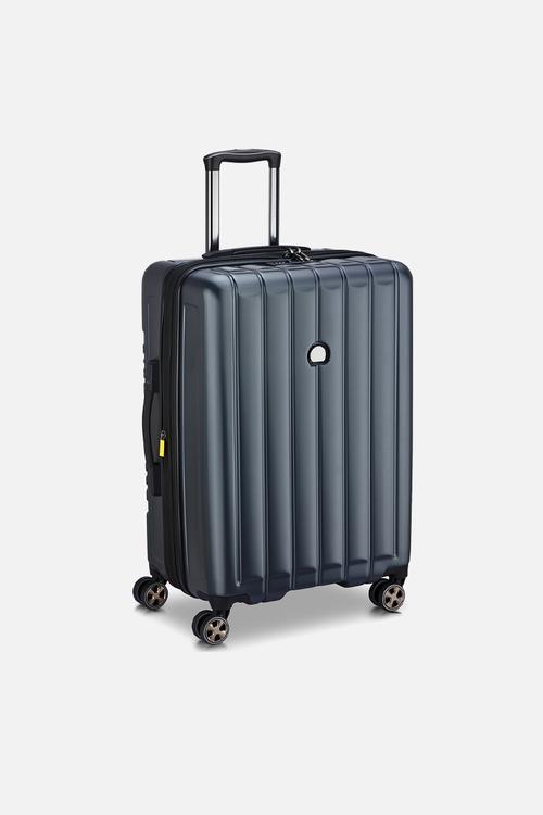 Delsey Medium Longitude 69Cm Trolley Case - Charcoal