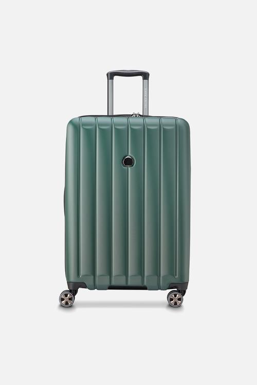 Delsey Medium Longitude 69Cm Trolley Case - Green