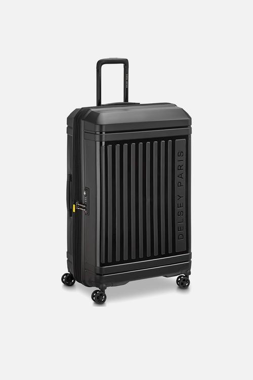 Delsey Large Lutece Se 79Cm Trolley Case - Black