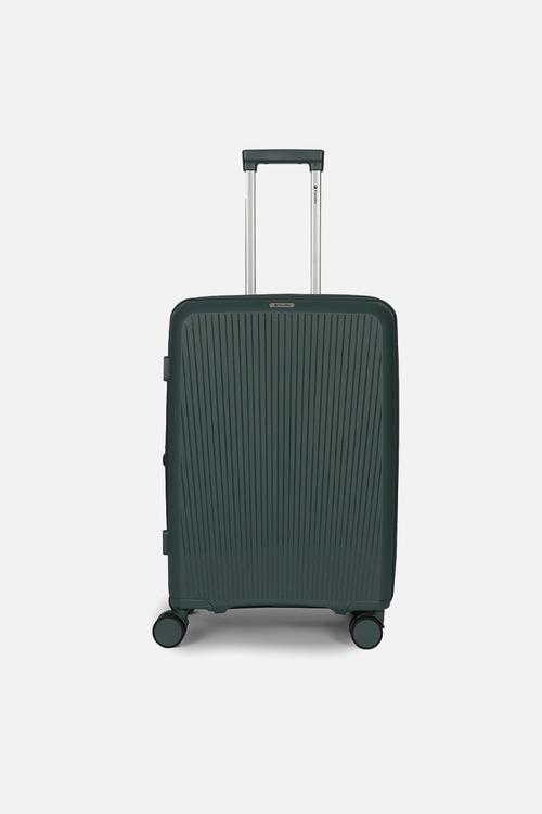 Travelite Medium Fiji 66Cm Trolley Case - Dark Green