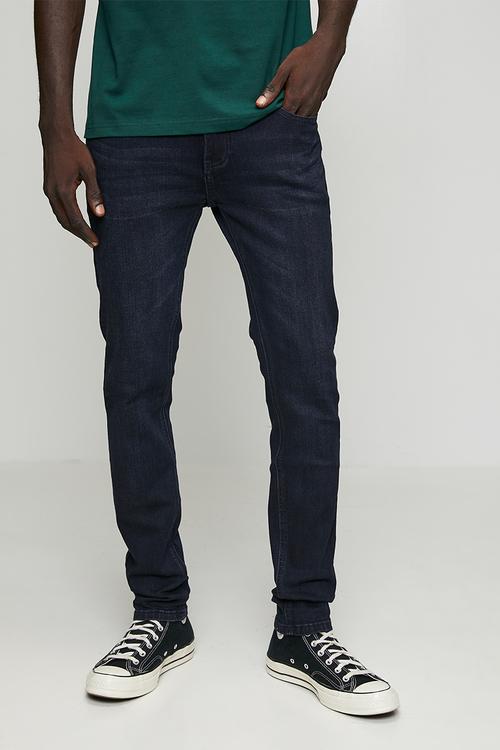 Slim Fit Essential Denim Blue Blk - Blue Black