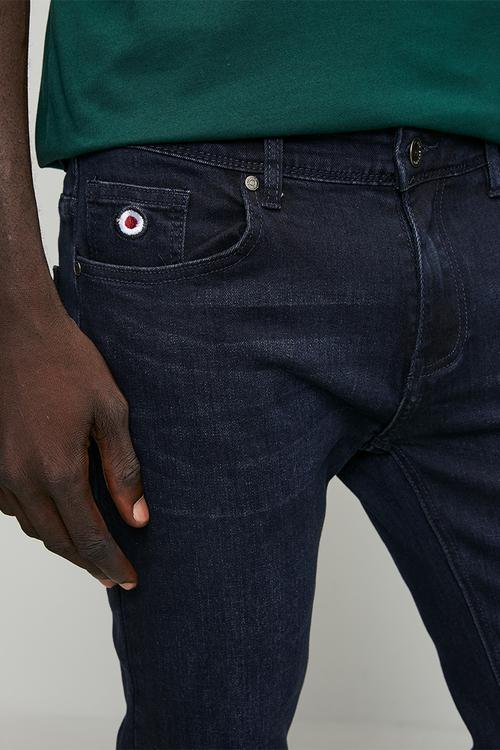 Slim Fit Essential Denim Blue Blk - Blue Black