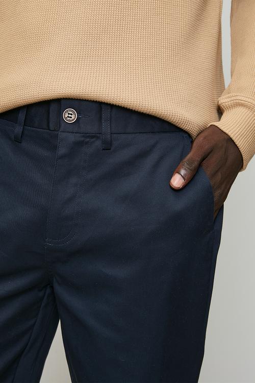 Bs Straight Leg Chino - Navy