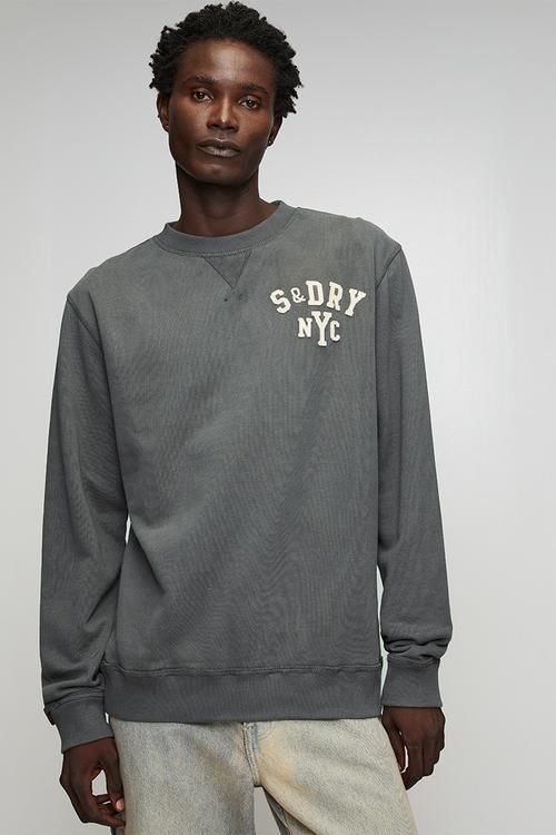 Vintage Athletic Crew - Dark Shadow Grey
