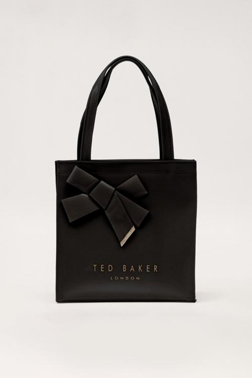 Niacon Bow Detail Small Icon Bag - black