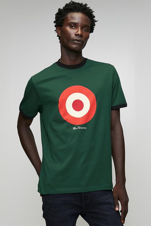 Target Tee-Shirt - Moss Agate