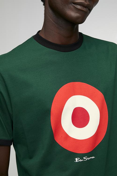 Target Tee-Shirt - Moss Agate