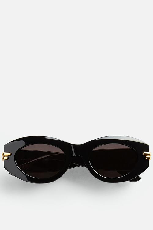Mitre Oval Sunglasses - Black