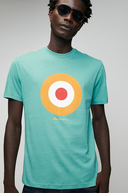 Target Tee-Shirt - Aqua Teal