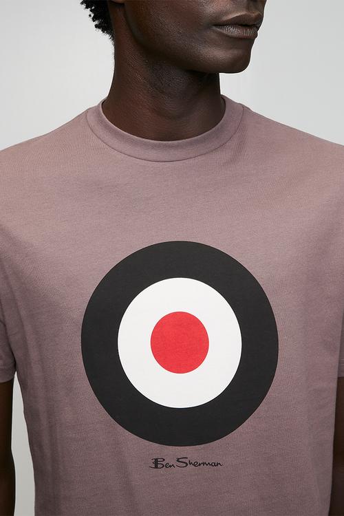 Target Tee-Shirt - Cocoa Powder