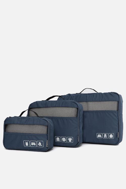 Travelite 3 Piece Packing Cubes Ii - Blue
