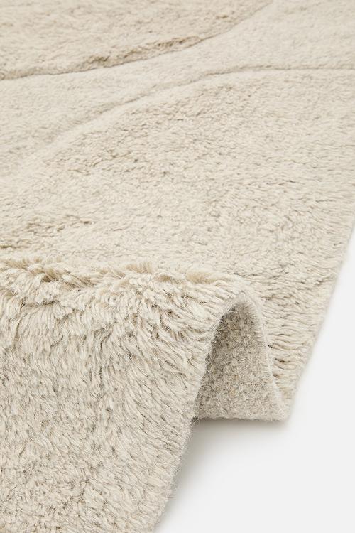 Mysa Tufted Wool Blend Rug Natural