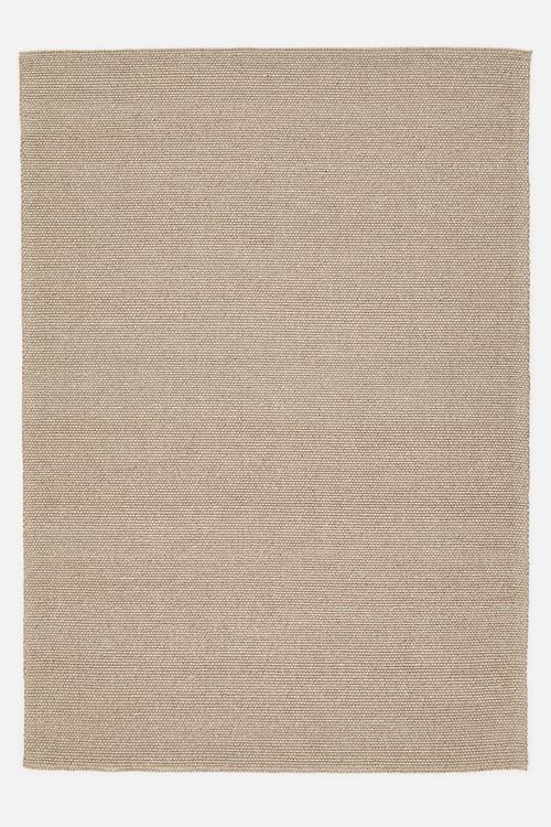 Cora Handwoven Wool Blend Rug Taupe