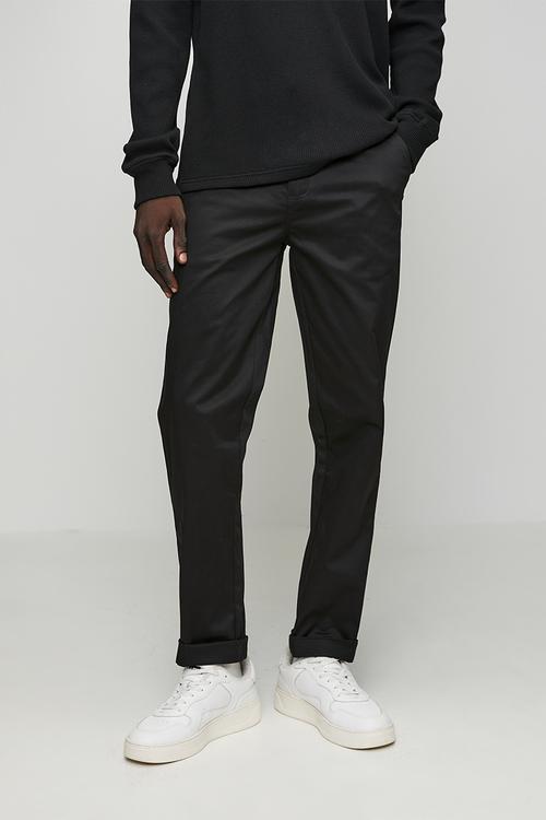 Bs Straight Leg Chino - Black