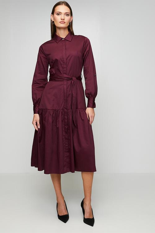 Pringle sophie dress - choc