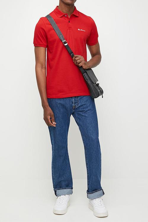 Ben Polo Short sleeve - Red