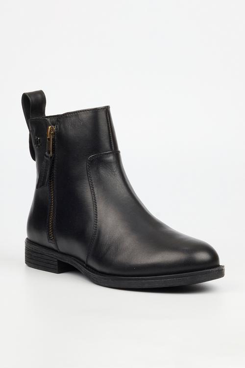 Cecilia 1 leather ankle boot - black