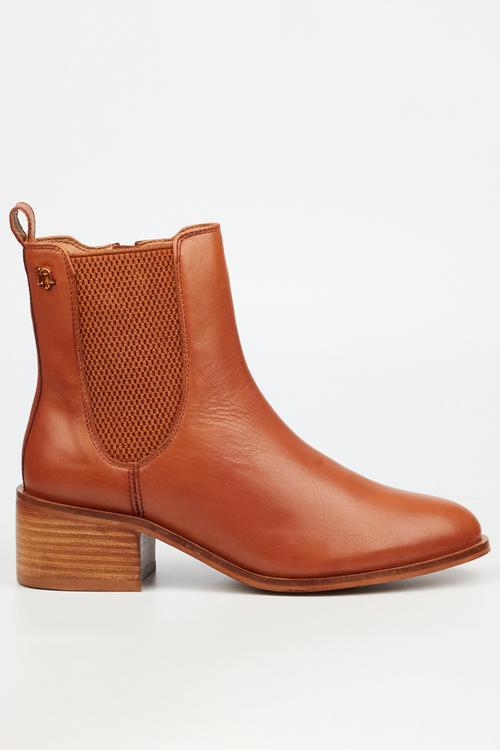 Marcella 1 leather chelsea boot - tan