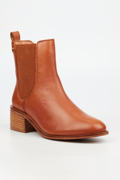 Marcella 1 leather chelsea boot - tan