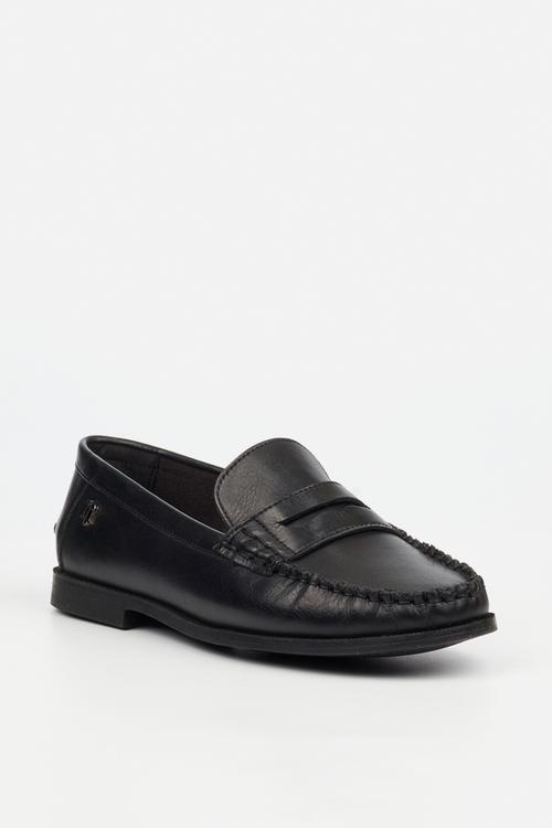 Sanchia 1 leather loafer  - black