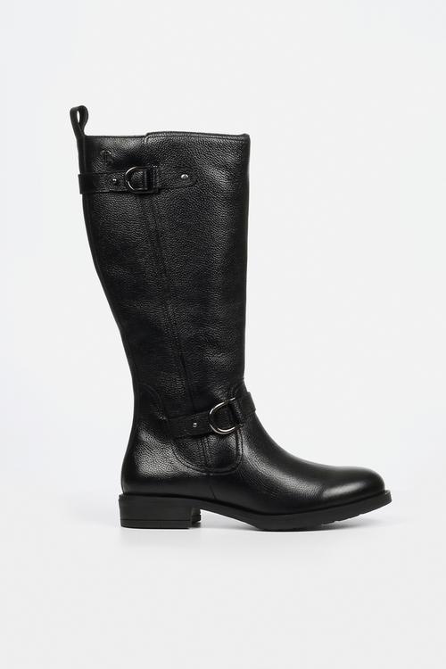 Santiago 1 leather riding boot - black