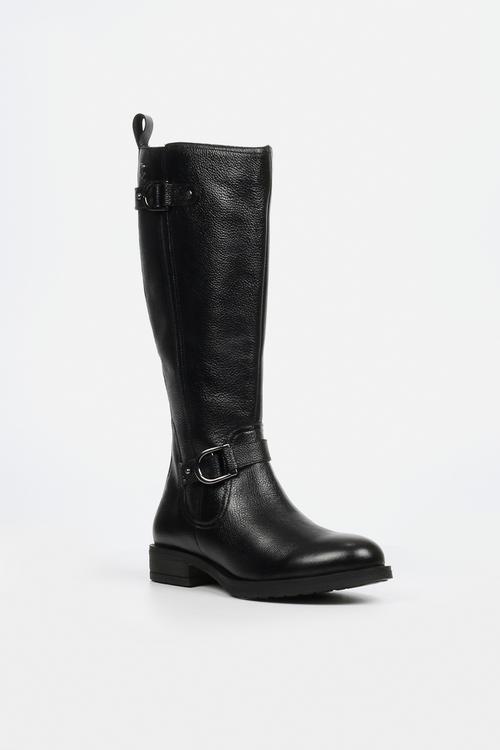 Santiago 1 leather riding boot - black