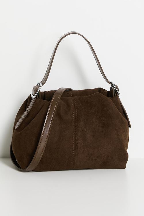 Alina Pouch Crossbody Bag - Brown