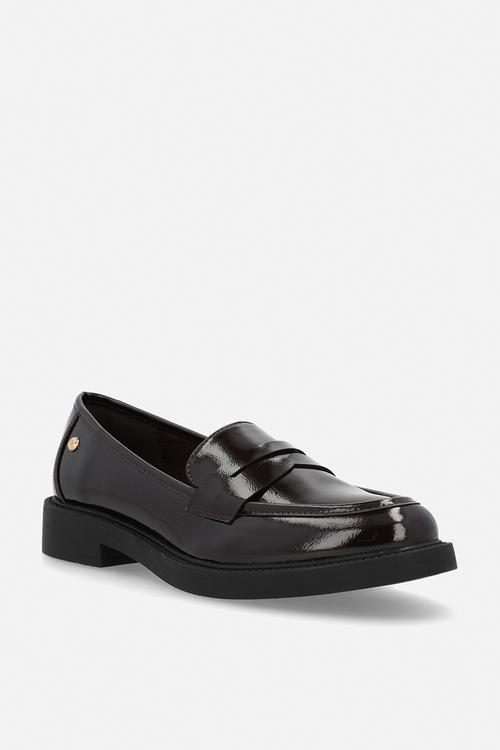 Poem 2 penny moc loafer - wine