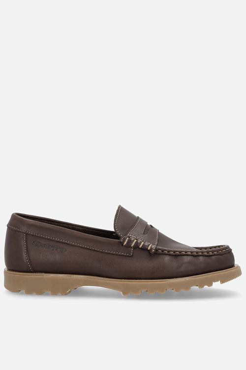 Tony - Choc Brown leather