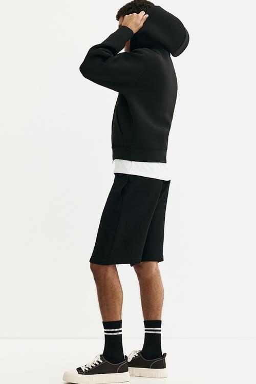 Relaxed fit shorts - black