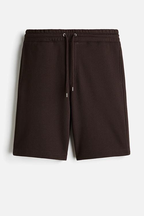 Relaxed fit shorts - brown