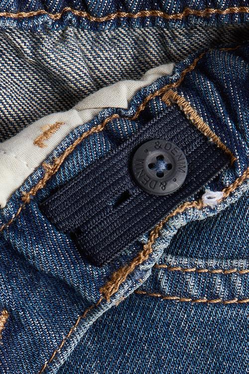 Loose tapered fit jeans - denim blue/a