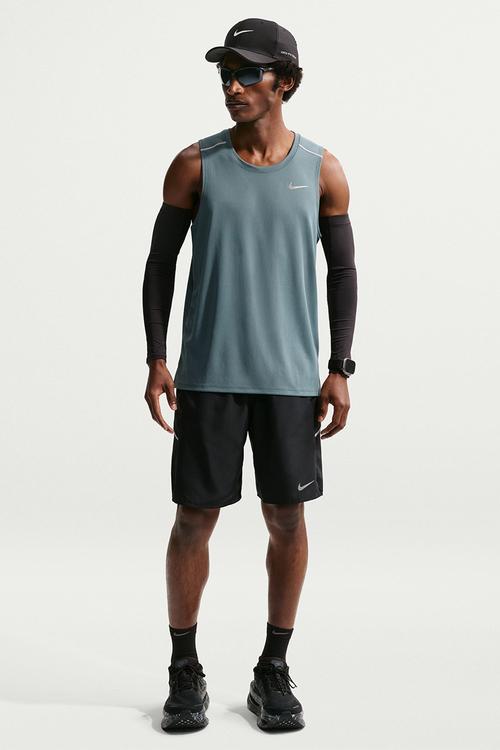 Dri-FIT 9" Unlined Running Shorts - Black